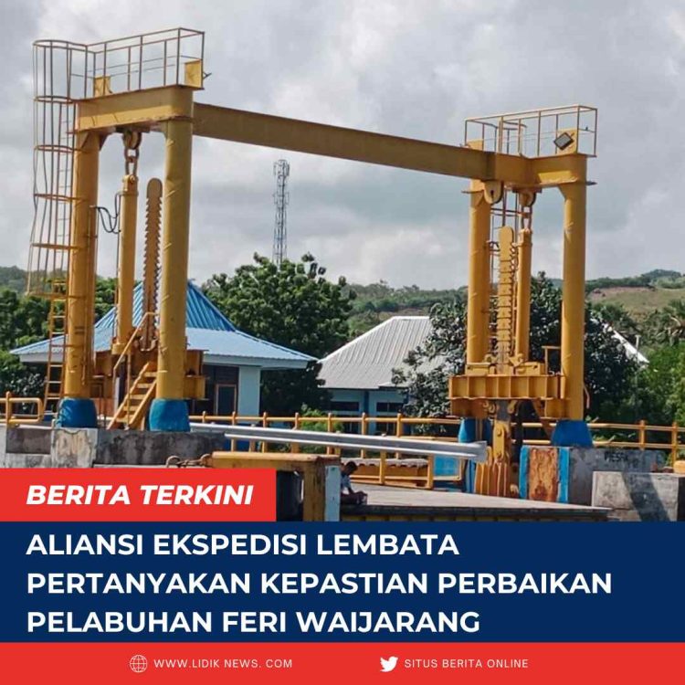 Aliansi Ekspedisi Lembata Pertanyakan Kepastian Perbaikan Pelabuhan Feri Waijarang