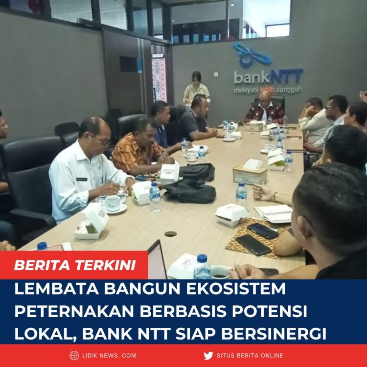 Lembata Bangun Ekosistem Peternakan Berbasis Potensi Lokal, Bank NTT Siap Bersinergi