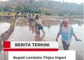 Bupati Lembata Tinjau Irigasi Waikomo, Dorong Produktivitas Sawah