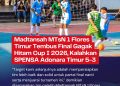 Madtansah MTsN 1 Flores Timur Tembus Final Gagak Hitam Cup I 2026, Kalahkan SPENSA Adonara Timur 5-3