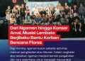 Dari Ngamen hingga Konser Amal, Musisi Lembata Berjibaku Bantu Korban Bencana Flores