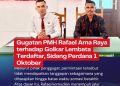 Gugatan PMH Rafael Ama Raya terhadap Golkar Lembata Terdaftar, Sidang Perdana 1 Oktober