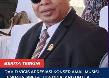 David Vigis Apresiasi Konser Amal Musisi Lembata, Rp61,4 Juta Digalang untuk Korban Bencana Flores