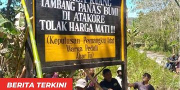 “Jangan Korbankan Ina Kar!” Masyarakat Atakore Tegas Tolak Pengeboran Geothermal Atadei