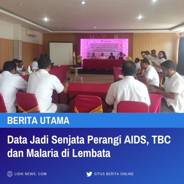 Data Jadi Senjata Perangi AIDS, TBC dan Malaria di Lembata