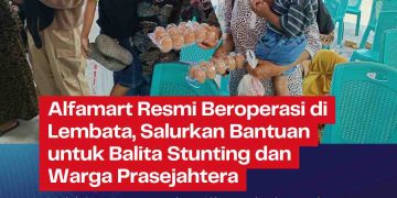 Alfamart Resmi Beroperasi di Lembata, Salurkan Bantuan untuk Balita Stunting dan Warga Prasejahtera