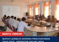 Bupati Lembata Dorong Pemutakhiran Data Desil, Operator SIKS-NG Desa Diaktifkan