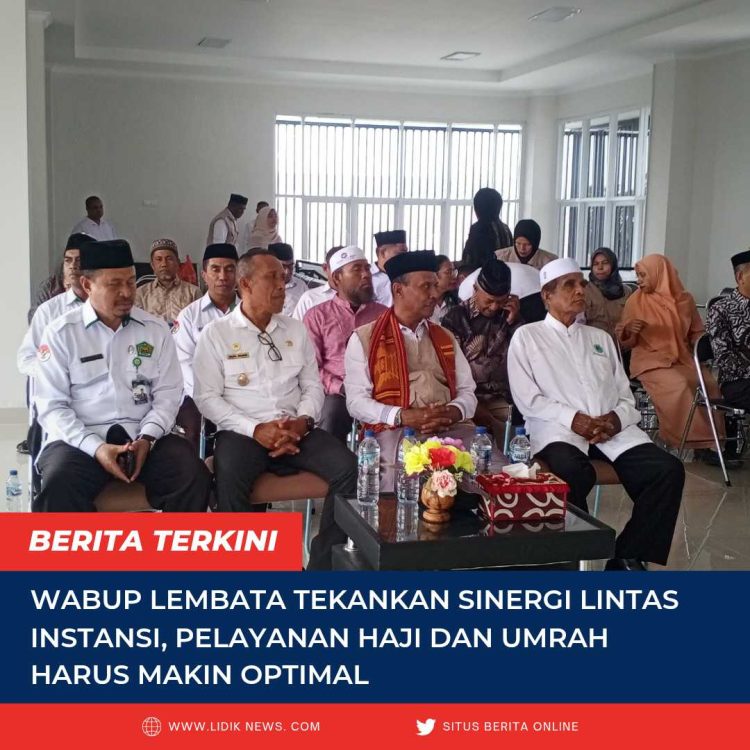 Wabup Lembata Tekankan Sinergi Lintas Instansi, Pelayanan Haji dan Umrah Harus Makin Optimal