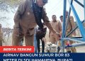 AirNav Bangun Sumur Bor 83 Meter di SDI Hamahena, Bupati Lembata Tekankan Perawatan