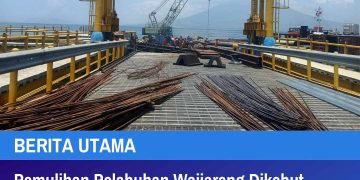 Pemulihan Pelabuhan Waijarang Dikebut, Delapan Tiang Dolphin Ditargetkan Terpasang Sebelum Nataru