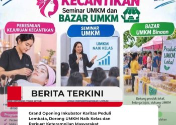 Grand Opening Inkubator Karitas Peduli Lembata, Dorong UMKM Naik Kelas dan Perkuat Keterampilan Masyarakat